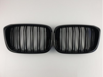 Решетка радиатора BMW X3 G01 / X4 G02 М черная глянцевая (2018-2022)