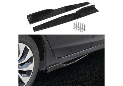 Накладки (диффузоры) порогов автомобиля универсальные