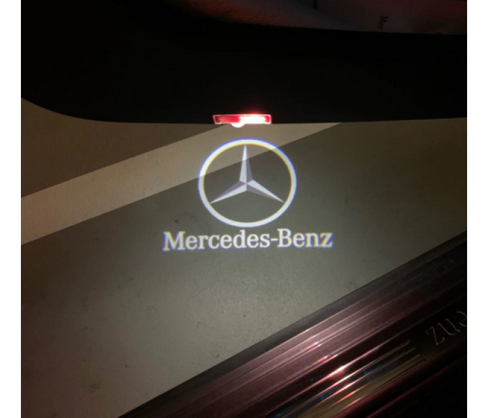 Підсвічування дверей з логотипом Mercedes W176 / W205 / W210 / W212 / W246