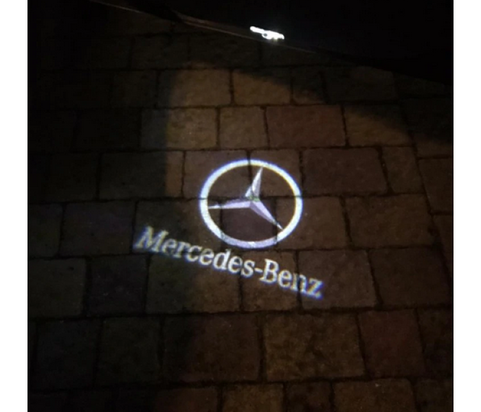 Підсвічування дверей з логотипом Mercedes W176 / W205 / W210 / W212 / W246