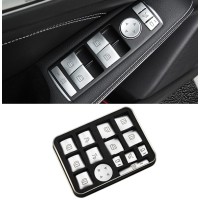 Хромированные накладки кнопок стеклоподъемника Mercedes