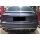Диффузор (накладка) Audi A4 B9 на стандартный задний бампер