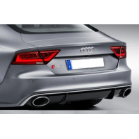 Накладка заднего бампера AUDI A7 RS (2014-2017)
