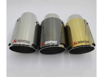Насадка на глушитель Akrapovic Silver