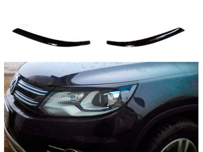Накладки на фары, реснички (бровки) VW Tiguan
