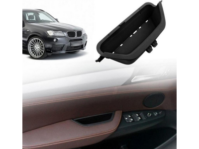 Внутренняя ручка водительской двери BMW X3 F25 / X4 F26 черная