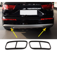 Накладки на выхлопные трубы Audi Q7 4M (2015-...)