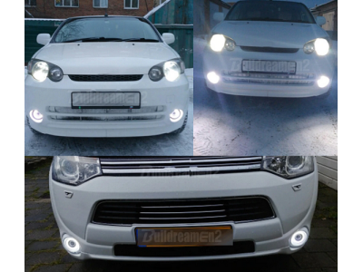Противотуманные фары с DRL Opel Astra H / Astra G / Corsa D / Vectra C / Zafira B / Tigra