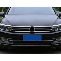 Хромированые накладки на капот и решетку Volkswagen Passat B8 (2014-2018)
