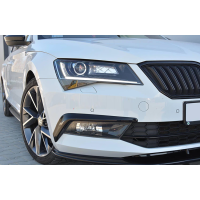 Накладки переднього бампера Skoda Superb 3 (2016-...)
