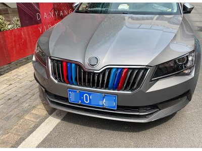 Вставки в решетку радиатора Skoda Superb (2015-2019)