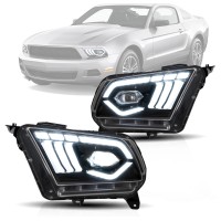 Оптика передня, фари на Ford Mustang Full LED (2010-2014)