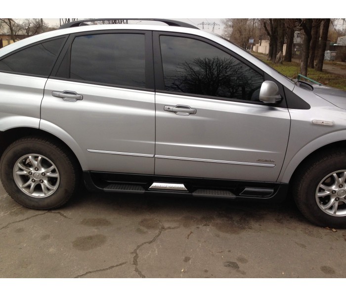 Пороги, подножки боковые Ssang Yong Actyon (2005-2015)