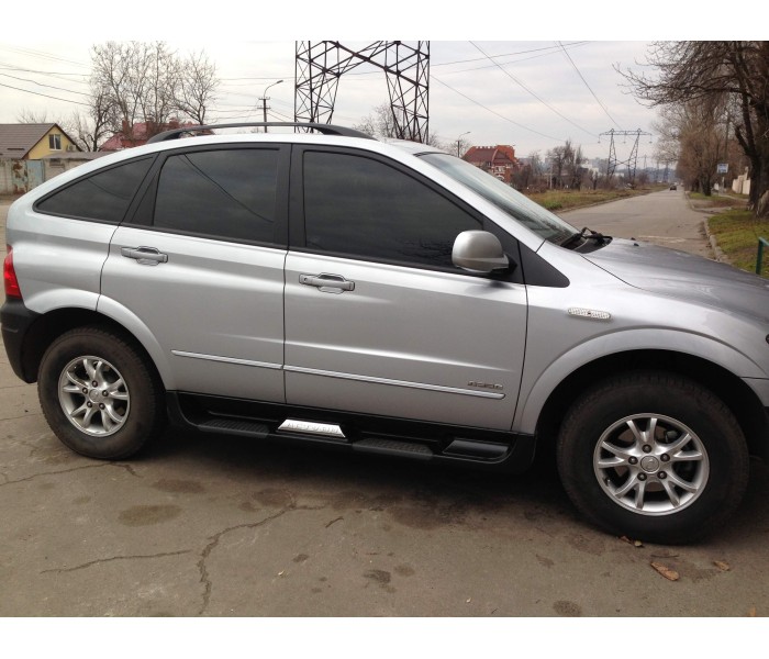 Пороги, подножки боковые Ssang Yong Actyon (2005-2015)