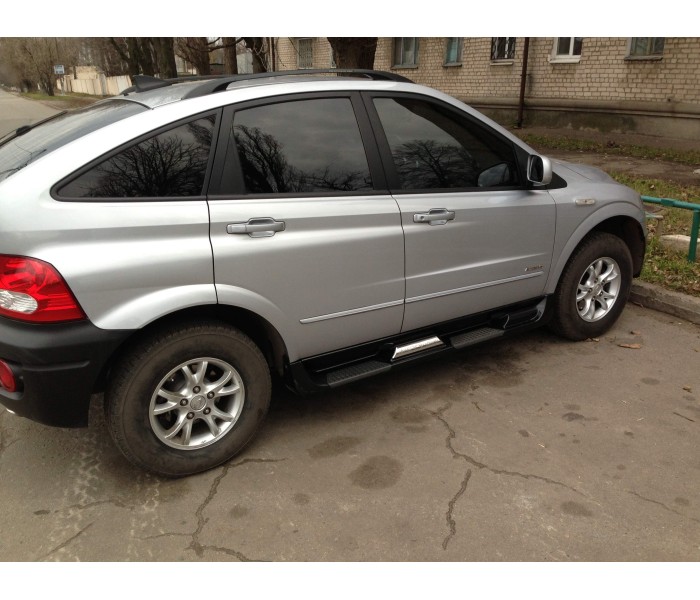Пороги, подножки боковые Ssang Yong Actyon (2005-2015)