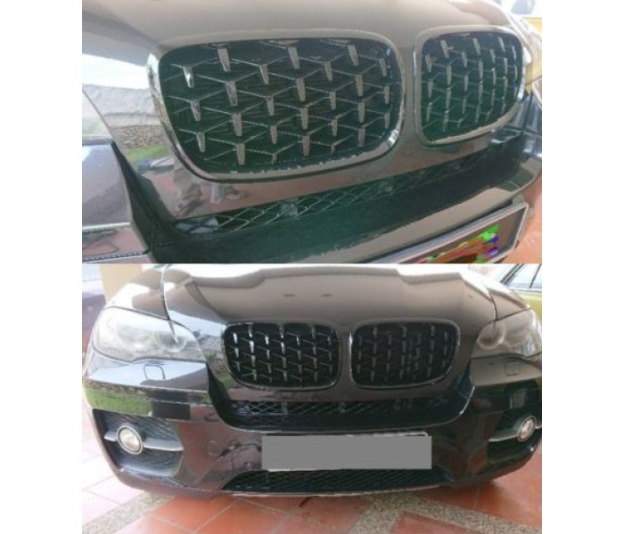 Решетка радиатора на BMW E70 / E71 Diamond Black