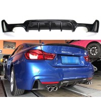 Накладка (дифузор) заднього бампера BMW F32 / F33 М-PERFORMANCE під карбон