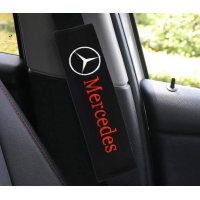 Накладки (чохли) для ременя безпеки логотип Mercedes