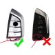 Чехол протектор на ключ для BMW F48 G30 G11 F39 F25 F15 F16 хром