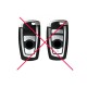 Чехол протектор на ключ для BMW F48 G30 G11 F39 F25 F15 F16 хром