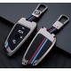 Чехол протектор на ключ для BMW F48 G30 G11 F39 F25 F15 F16 серый хром
