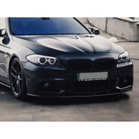 Накладка переднього бампера БМВ F10 / F11 M-Tech M-Permormance вар.2 (ABS-пластик) Накладка переднього бампера БМВ F10 / F11 M-Tech M-Permormance вар.2 (ABS-пластик)