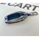 Чехол протектор на ключ BMW G11 G12 G30 G32 X3 G01 X4 G02 X5 G05 X7 G07 хром