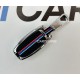 Чохол протектор на ключ для Audi A1 A3 A4 A5 A6 A7 A8 Q2 Q3 Q5 Q7 хром вар.4