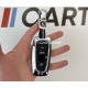 Чохол протектор на ключ для BMW F20 F30 F34 F32 F07 F10 F30 F06 M5 M6 F25 F26 сріблястий