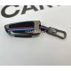 Чохол протектор на ключ для BMW F48 G30 G11 F39 F25 F15 F16 сірий хром