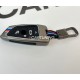Чохол протектор на ключ для BMW F48 G30 G11 F39 F25 F15 F16 сірий хром