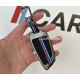 Чохол протектор на ключ для BMW F48 G30 G11 F39 F25 F15 F16 сірий хром
