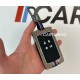 Чохол на смарт-ключ для Renault Koleos, Kadjar, Clio, Megane, Captur, Espace Kangoo, Sandero, Talisman димчатий
