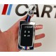 Чохол смарт-ключ для Renault Koleos, Kadjar, Clio, Megane, Captur, Espace Kangoo, Sandero, Talisman хром