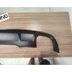 Дифузор (накладка) заднього стандартного бампера Audi A4 B9 S4 black