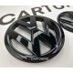 Комплект емблем фольксваген для VW Golf 6 , чорний глянець