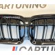 Решетка радиатора BMW G20 стиль M черный глянец (2018-2022)