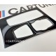 Накладка центральній панелі салону BMW X5 E70 / X6 E71 чорна (2010-2014)