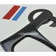 Накладка центральной панели салона BMW X5 E70 / X6 E71 карбон (2010-2014)