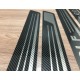 Накладки на пороги VOLKSWAGEN GOLF 7 під карбон