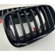 Решетка радиатора на BMW X5 E70/ X6 E71 черная глянцевая