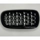 Решітка радіатора на BMW X5 F15 / X6 F16 стиль Diamond Silver-Black