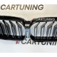 Решітка радіатора (ніздрі) BMW G30 / G31 стиль M чорна глянсова (2020-2022)