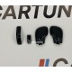 Ручка перемикання передач VW Golf 6,7 / Passat B7, B8, CC / Jetta 6 коробка DSG чорна з перфорацією