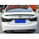 Спойлер багажника Hyundai Sonata YF чорний глянсовий ABS-аластик (2010-2014)