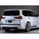 Спойлер багажника Lexus 570 чорний глянсовий (2015-2019)