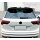 Спойлер на Volkswagen Tiguan 2 стандартна версія авто чорний глянець ABS-пластик