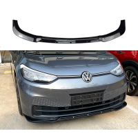 Накладка переднього бампера Volkswagen ID.3 чорний глянець (2019-2023)