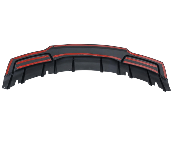 Накладка заднего бампера Tesla Model 3 черный глянец (2023+)