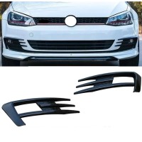Накладки (спліттери) переднього бампера VOLKSWAGEN Golf 7 (2012-2016)